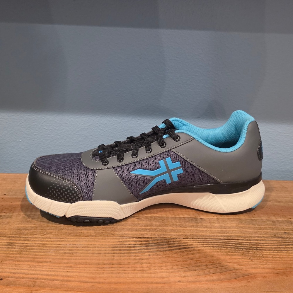 KURU Womens Quantum Sneaker Gray Blue Orthopedic Support Athletic Size 11.5 Wide - Picture 6 of 11